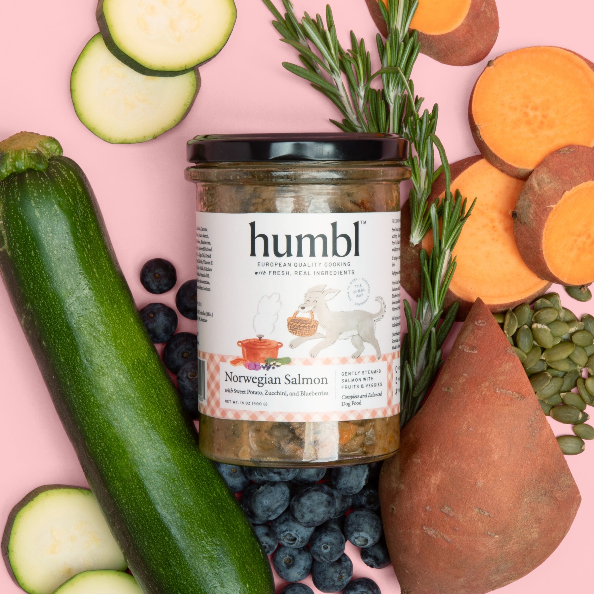 humbl norwegian salmon jar